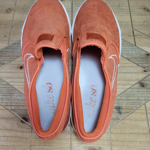 Nike Zoom Stefan Janoski Mens 13  Slip Orange 833564-800 Skateboarding Sneakers - Picture 10 of 12